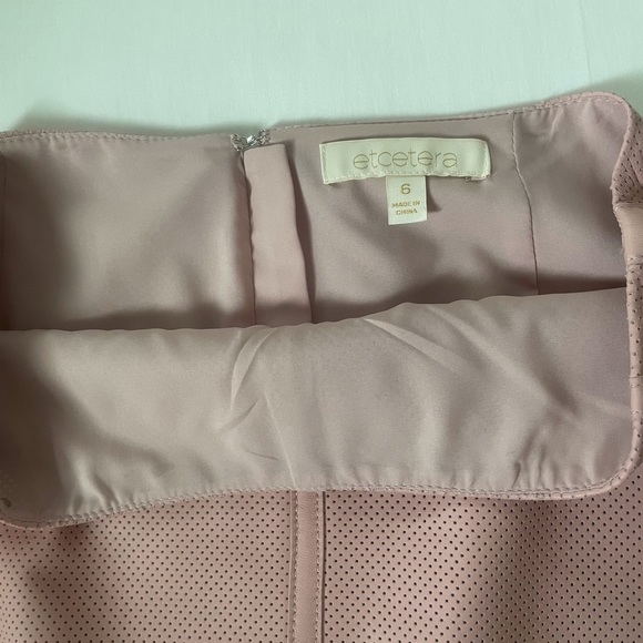 Etcetera leather skirt - Picture 4 of 6